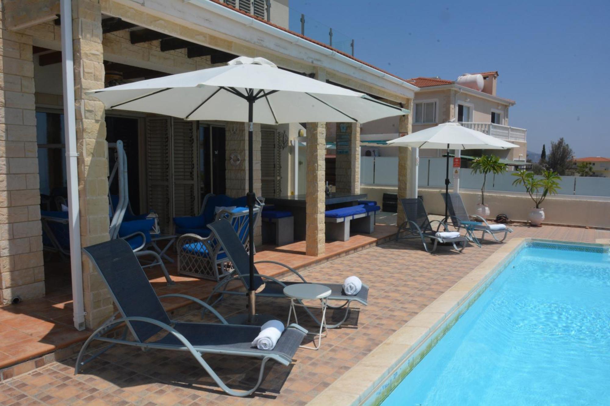 Villa Ocean Breeze Peyia Esterno foto